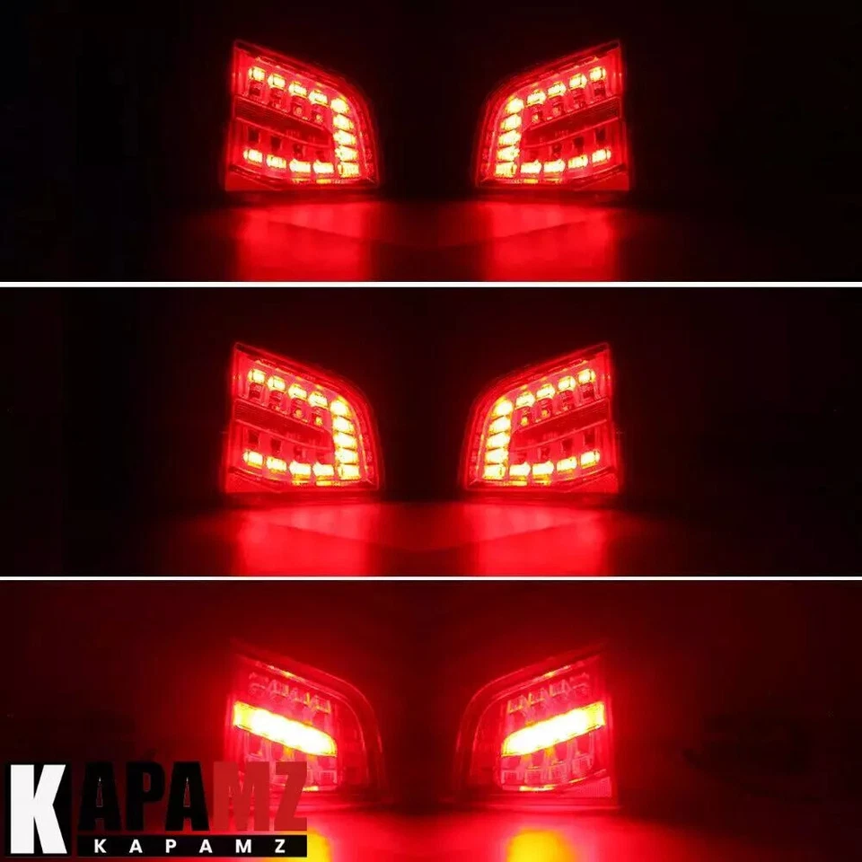 4 luces traseras LED luces de freno para AUDI A6 C6 sedán 2009 2010 2011 izquierda+derecha Foto 3 de 4