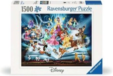 NEW  SEALED Ravensburger 00710 Disney Magic Storybook 1500 Pc Jigsaw Puzzle