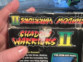 Boxed Nintendo Entertainment System NES Shadow Warriors II 2: Ninja Gaiden