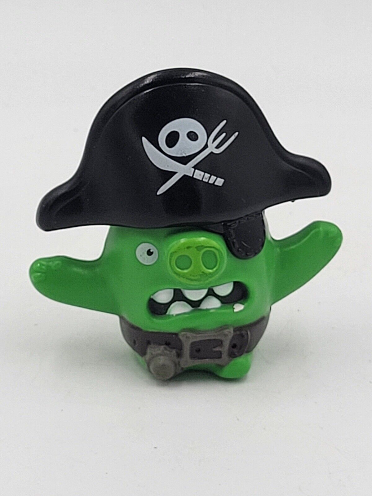 Angry Birds Green Pig Piggy Hog Pirate Ship McDonald's Toy Figure