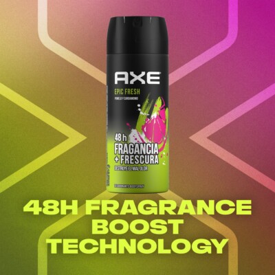 AXE EPIC FRESH 48-Hour Fresh Deodorant Body Spray Fragrance for