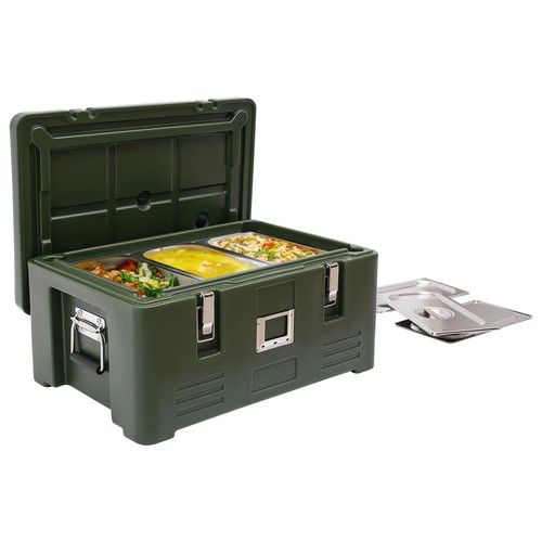 36 Qt Hot Box for Catering Commercial Insulated Food Warmer Pan Carrier NEW - Picture 1 of 24