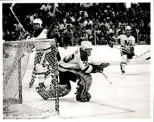 CGE12 Orig Bruce Bennett Photo DON BEAUPRE 1980-89 MINNESOTA NORTH STARS GOALIE