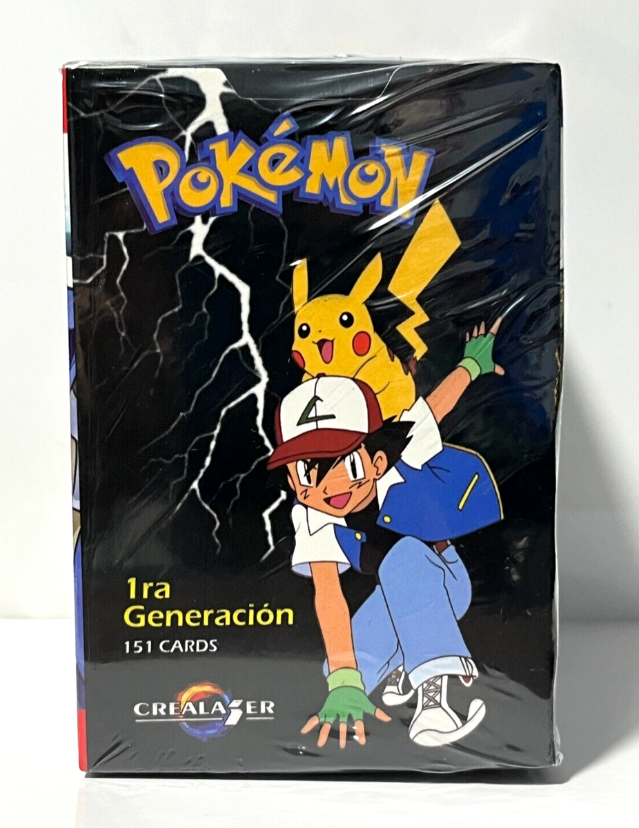 BOX POKEMON KANTO 1st Generation Crealaser 2024 Peru Edition BOX POKEMON KANTO 1st Generation Crealaser 2024 Peru Edition