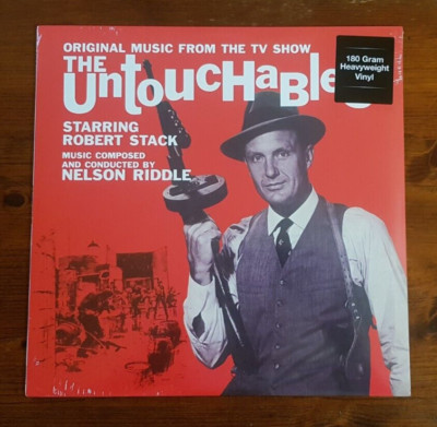 The Untouchables OST LP SEALED Nelson Riddle 180g RED VINYL DOST681H