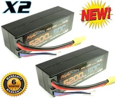 Powerhobby 4S 5200mAh 50C Lipo Battery Hard Case XT90 Plug (2) : Arrma Kraton