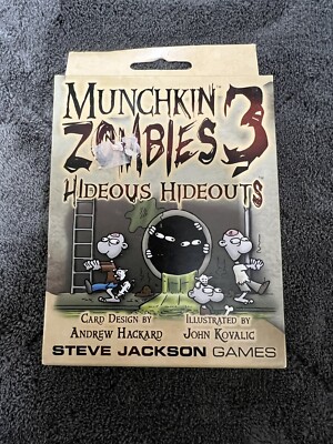 Munchkin Zombies 3 Hideous Hideouts