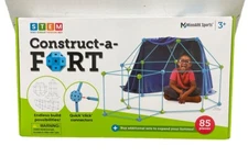 Construct-a-Fort Buildable Children's Playset, 85 Pieces Count per Pack,