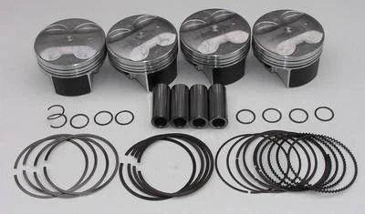 NIPPON RACING K24 PISTONS PISTON KIT FLOATING PNC PRB 87.5MM HST RSX SI HOT TSX - Image 1 of 2