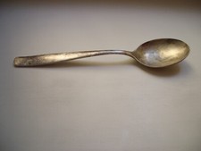 CUCCHIAIO ARGENTO (del 1900) con monogramma MN