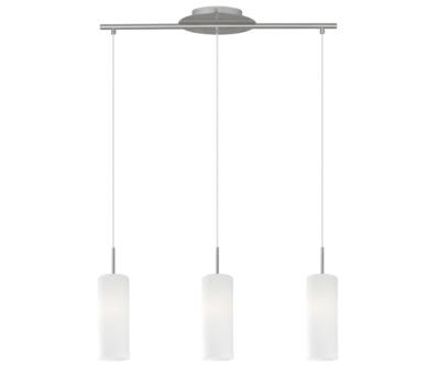 EGLO Troy 3 Lampe Anhänger Nickel Matt