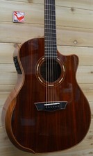 New Washburn WCG55CE Comfort Series Acoustic Electric Guitar Natural