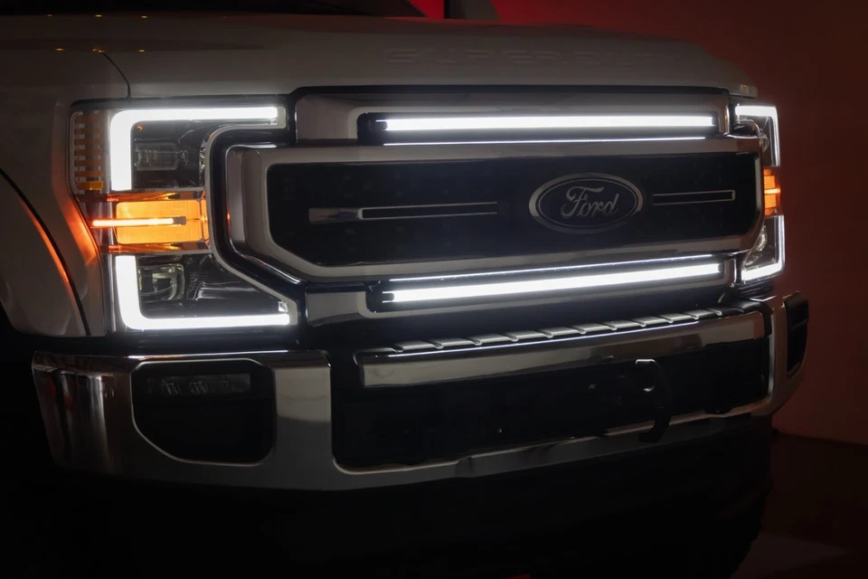 Rough Country LED Kit Grille Mount 30" DRL for Ford F250/F350 SuperDuty 17-22 - Image 3 of 4