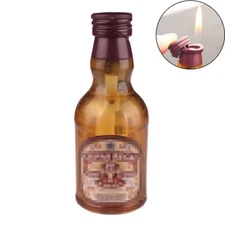 Creative Funny Wine Bottle Lighter Butane Cigarette Lighters Beer Bottle Opener