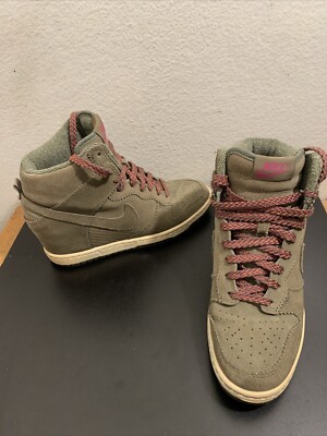 nike wedge sneakers size 12