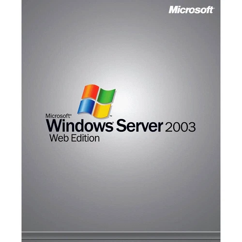 Windows Server 2003 Web Edition Full Version w/ 3 Product Keys Permanent License