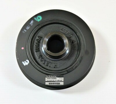 Genuine OEM Nissan 12303-9WA0A Crankshaft Pulley Harmonic Balancer