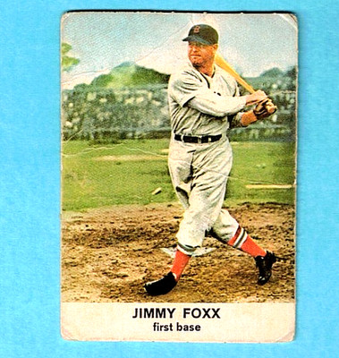 Jimmy Foxx 1961 Golden Press #22 Vg Crease C640