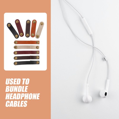 10 Pcs Cable Tie Cell Phone Cord Organizer Earphone Fixer Holder - 第 8/12 張圖片