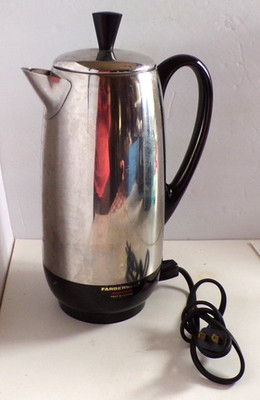 Farberware Superfast Fully Automatic Percolator 142B Coffee Maker 12 Cup Tested