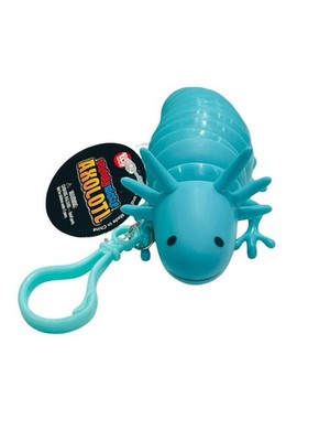 Axolotl Fidget Wiggle Articulated Keychain Backpack Clip