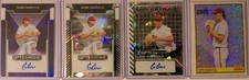 Gabe Gaeckle - 2025 Leaf Optichrome Autographs: PURPLE/5, SILVER/10, SILVER/10++