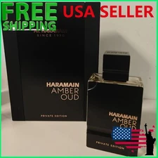 Amber Oud Private Edition By Al Haramain for Unisex EDP 2 / 2.0 Oz New in Box