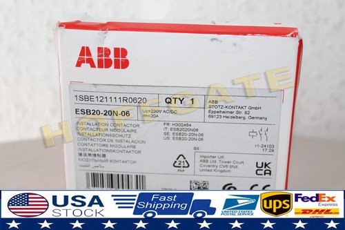 ABB ESB20-20N-06 Installation Protector - White New Invoice VAT- US Free TAX - Picture 1 of 7