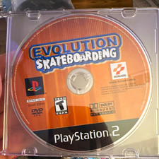 Konami Evolution Skateboarding PS2 NTSC-U/C T-Teen Dolby Surround Pro Logic II