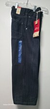 GAP NWT Kids Boys Loose Fit Jeans Dark Wash Size 6 Regular, Loose leg, 6R