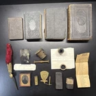 Civil War Private Richard Cruser 106th Illinois Infantry Photographs Books Brass