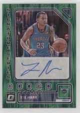 2023 Panini Donruss Optic Signature Series Green Shock Prizm Tre Mann Auto 1js1