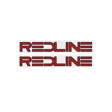 1981 Redline fork decals - red