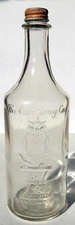 OWL DRUG CO. MEDICINE BAY RUM BOTTLE SAN FRANCISCO CALIFORNIA