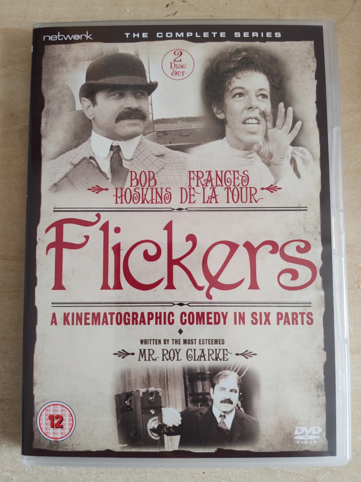 Flickers - The Complete Series  (2 DVDs) Region 2 Excellent condition