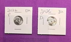 2026 P & D Emerging Liberty Dimes "BU"  In Coin Flips! **FREE SHIPPING**#wj520
