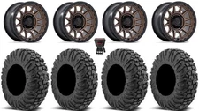 Fuel Piston 15" Wheels Bronze +10mm 30" MotoVator Tires Can-Am Defender
