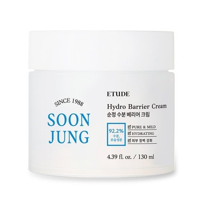 ETUDE SoonJung Hydro Barrier Cream | 92.5% 4.39 Fl Oz (Pack of 1)