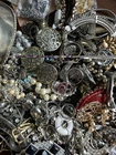 3 lbs Lot of Costume Jewelry - Mixed Metals Vintage & Modern Wearable & Craft