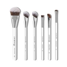 Albeaut Concealer Foundation Brush Eyeliner Face Set White