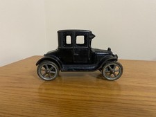 Early AC Williams Cast Iron Coupe Rare Early Tin Wheels VA-78