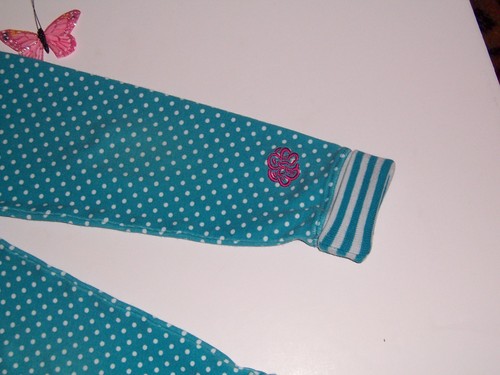 Gymboree girls VTG "UNKNOWN LINE" MEDIUM LEGGINGS...RAINBOW TAG...PRE 1998 - Picture 3 of 3