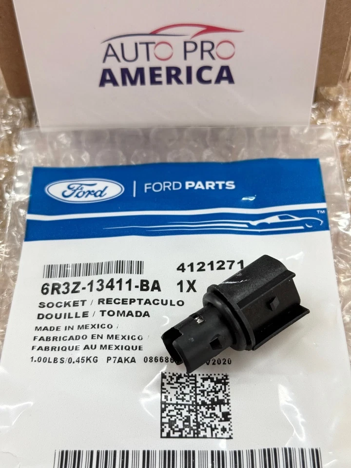 灯泡插座 05 - 2019 福特野马嘉年华转向信号停车 6R3Z13411BA 原始设备制造商 — 第 2/4 张图片