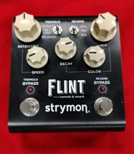 STRYMON FLINT TREMOLO REVERB LEGGERMENTE USATO OTTIME CONDIZIONI.