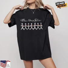 Three Days Grace Stick Figure Graphic Tee: Rock Band Music Fan Shirt