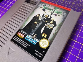 The Addams Family NES Nintendo Entertainment System Cartridge + Staubh&uuml;lle