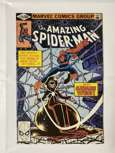 Amazing Spider-Man #210 FN 1st App of Madame Web Marvel 1980