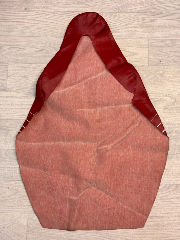 Sitzbank-Bezug für Honda CR 250/500 1988-1989 Pirate rot weiss - Bild 2 von 2