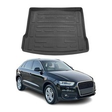 Kofferraumwanne Laderaumwanne für Audi Q3 8U 2011-2018 Gummi TPE Schwarz