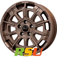 Brock B45 bronze-copper matt-lackiert 7.5x18" ET45 LK5 120 ML 65.1 Alufelgen ...
